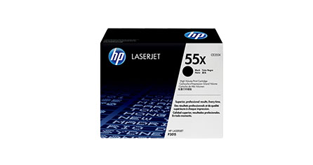 TONER HP 55X NEGRO PARA IMPRESORA P3015 ALTO RENDIMIENTO 7,000 PAGINAS