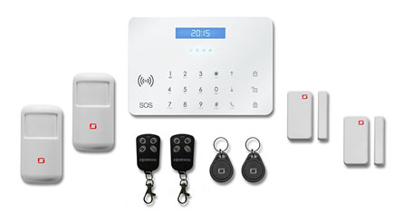 KIT DE ALARMA Y SEGURIDAD INALAMBRICO GSM OPEXIA G99