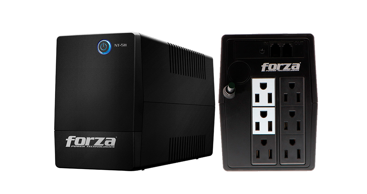 UPS FORZA 500VA 120V 6 TOMAS y RJ11