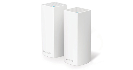 SISTEMA WIFI MESH LINKSYS VELOP TRI-BAND AC4400 MBPS KIT DE 2 ROUTER