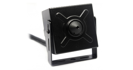 CAMARA SEGURIDAD BOLIDE PINHOLE 0.3" COLOR LENTE 3.7mm
