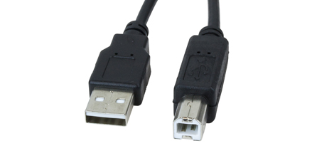 CABLE XTECH USB 2.0 PARA IMPRESORA 6 PIES (1.83 METROS) - NEGRO