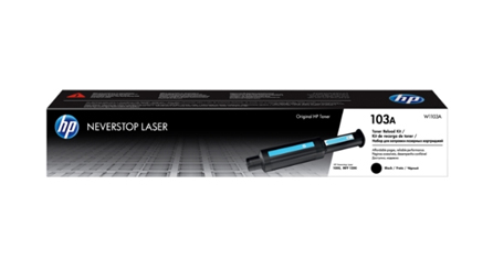 TONER HP 103A NEGRO NEVER STOP W1103A HPM1000W HPM1200W HPM1200NW RINDE 2.500 PAGS