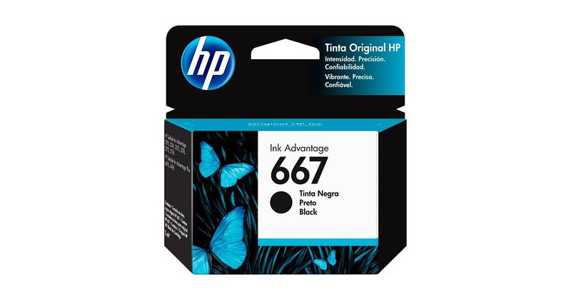 CARTUCHO HP 667 NEGRO 3YM79AL HP2375 HP2775
