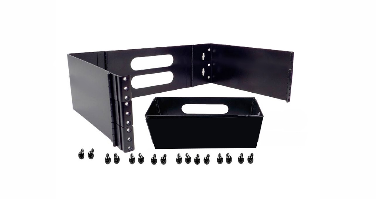 SOPORTE DE PARED 3U FIXXNET 30.48CM PROFUNDIDAD CON BISAGRA