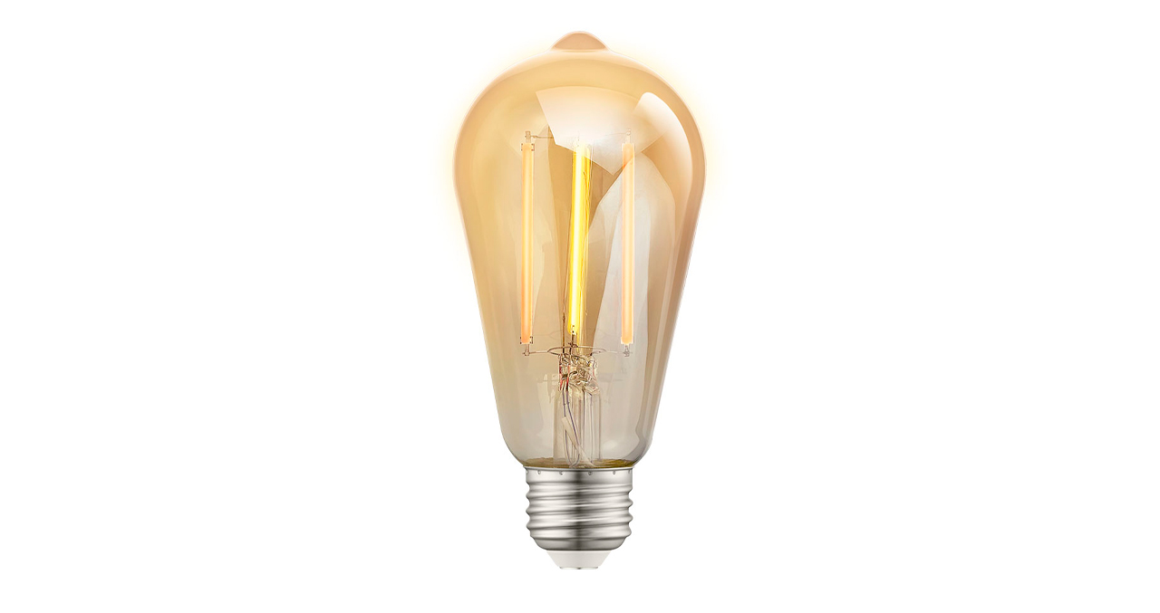 FOCO BOMBILLO LED SMART WIFI NEXXT DE FILAMENTO ST19 COLOR AMBAR 110V