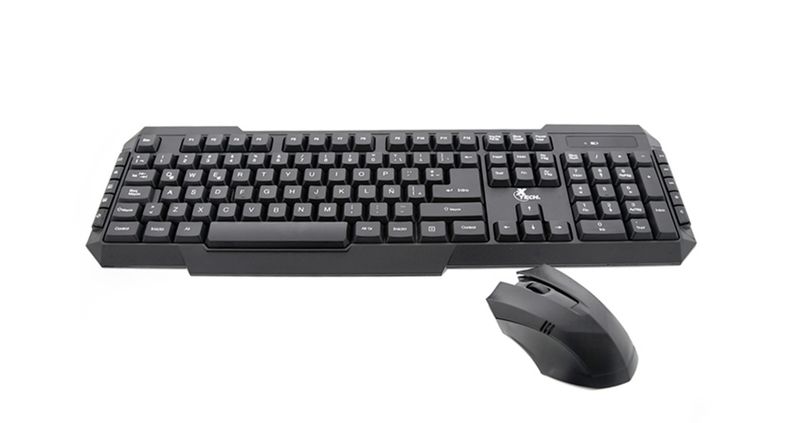 TECLADO + MOUSE XTECH INALAMBRICO USB - NEGRO