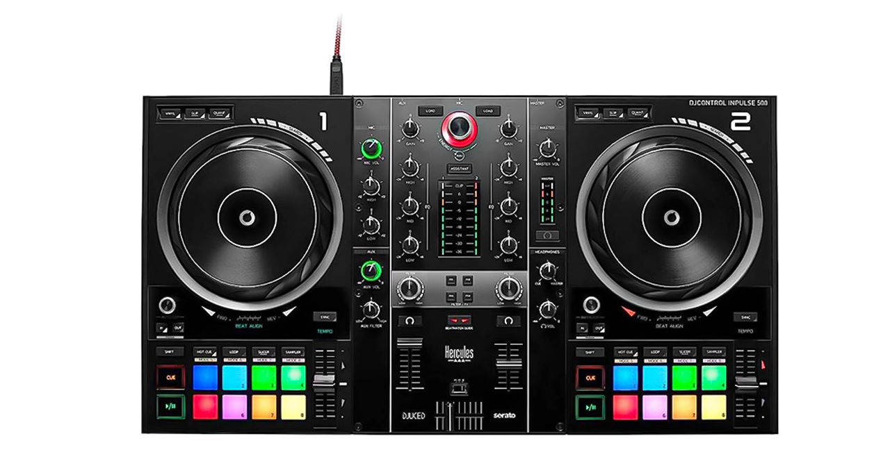 CONTROLADOR DJ HERCULES INPULSE 500
