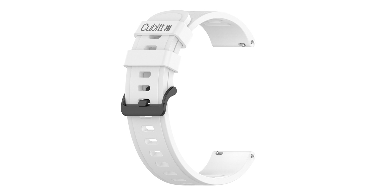 CORREA INTERCAMBIABLE PARA RELOJ CUBITT CT4 Y CT4G 22MM BLANCO