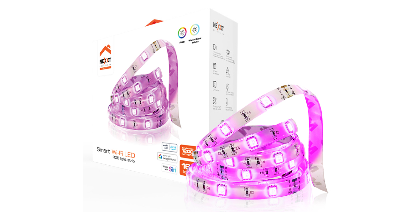 CINTA DE LUZ LED NEXXT SMART WIFI 5 METROS RGB