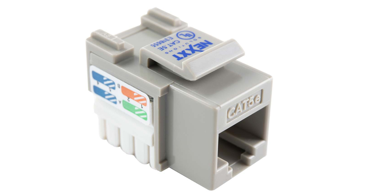 JACK KEYSTONE NEXXT TIPO 110 CAT 6 GRIS