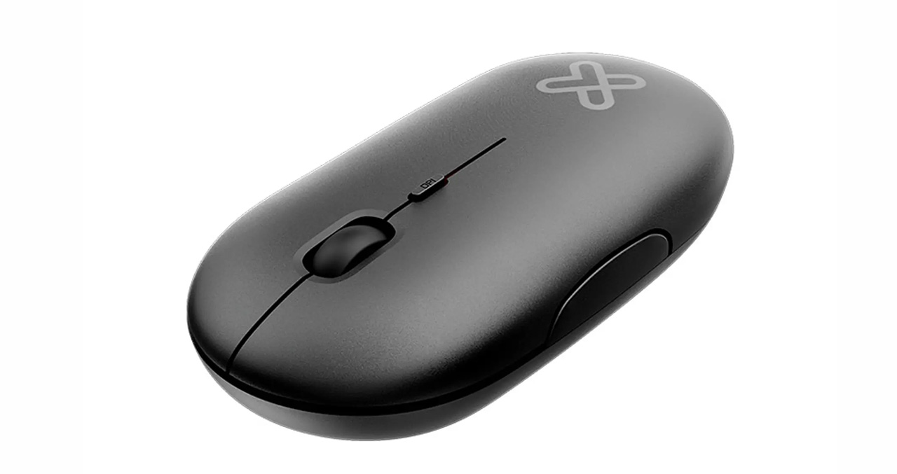 MOUSE KLIP XTREME INALAMBRICO SLIMSURFER AMBIDIESTRO - NEGRO