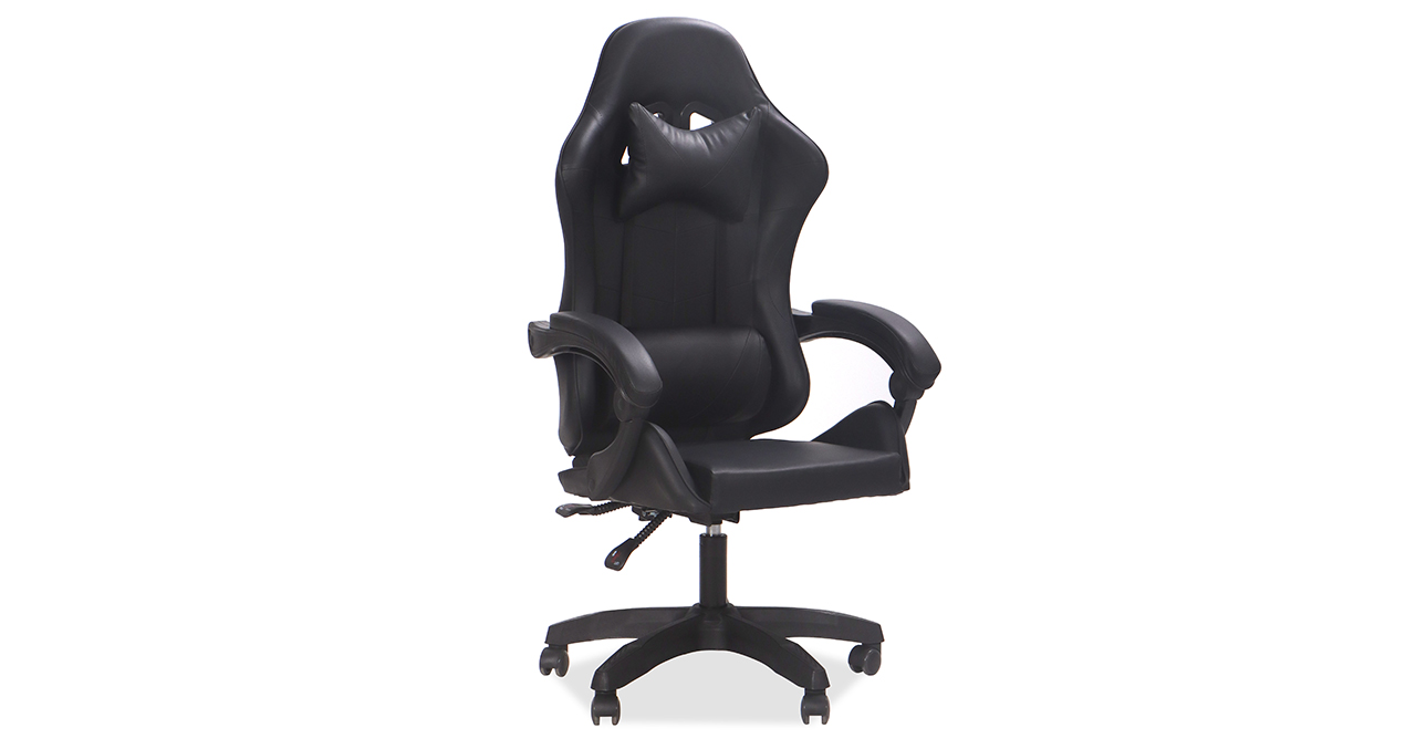 SILLA GAMER XTRATECH XFIRE 60x52x108-118CM NEGRA - 2