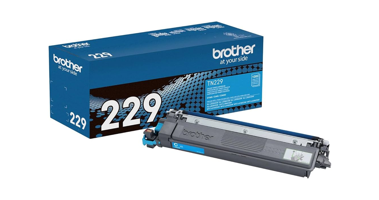 TONER BROTHER CYAN COMPATIBLE HLL3280CDW- MFCL3780CDW -HLL3300CDW RINDE 1.2K