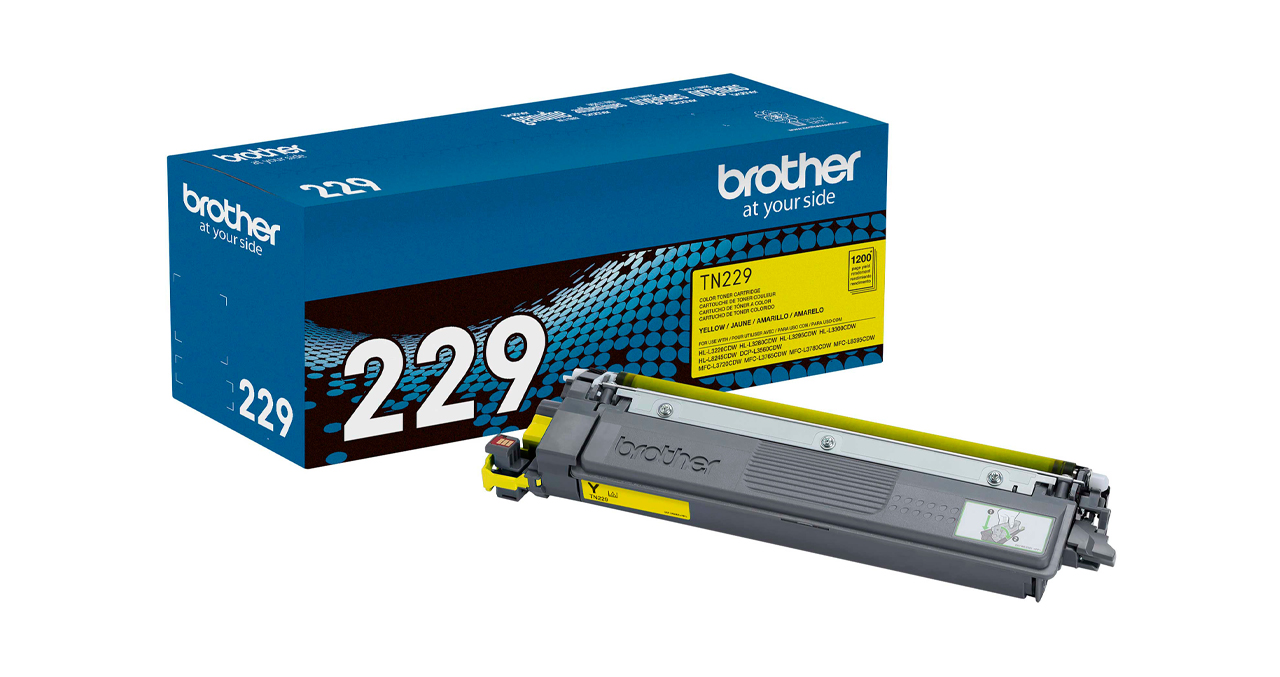 TONER BROTHER YELLOW COMPATIBLE HLL3280CDW - MFCL3780CDW-HLL3300CDW RINDE 1.2K