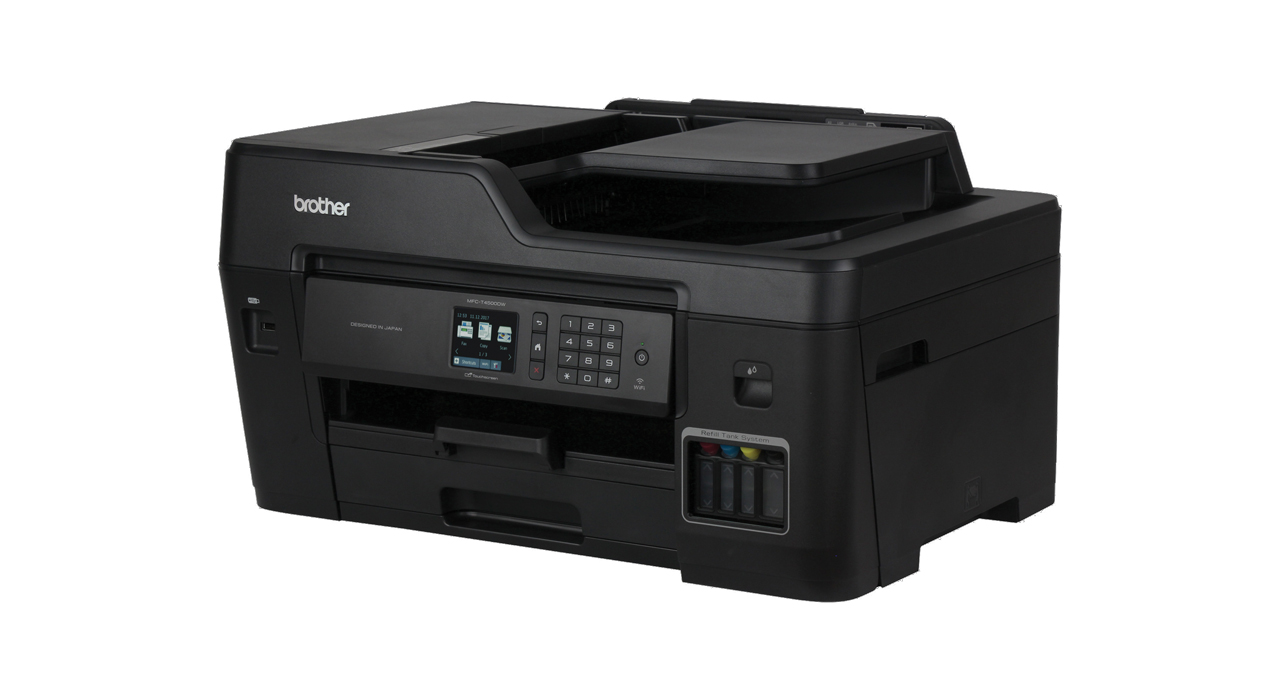 IMPRESORA MULTIFUNCIONAL BROTHER TINTA CONTINUA FORMATO A3 MFCT4500DW ADF 50 HOJAS WIFI RED DUPLEX - 2
