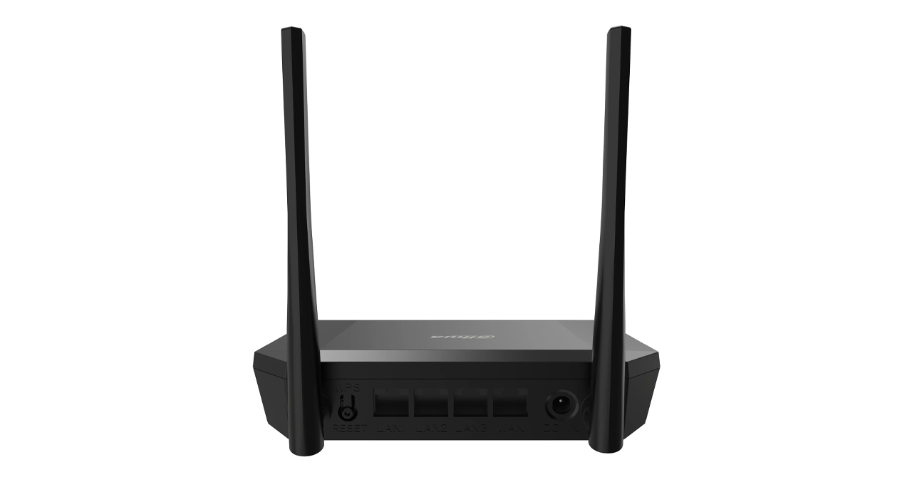ROUTER DAHUA N3- WIFI - 300MBps 4 PUERTOS - 2 ANTENAS - 3