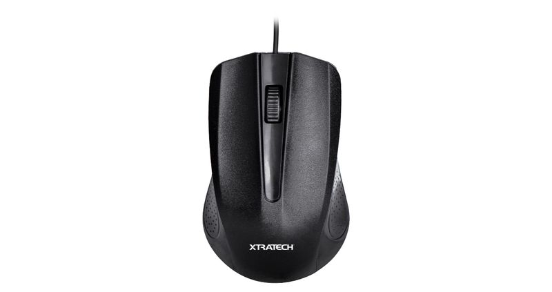 MOUSE XTRATECH ALAMBRICO USB - NEGRO