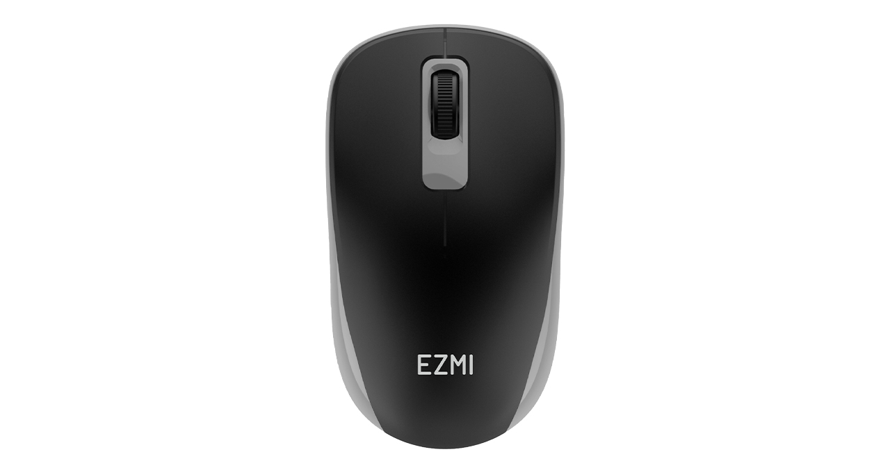MOUSE EZMI INALAMBRICO USB - NEGRO