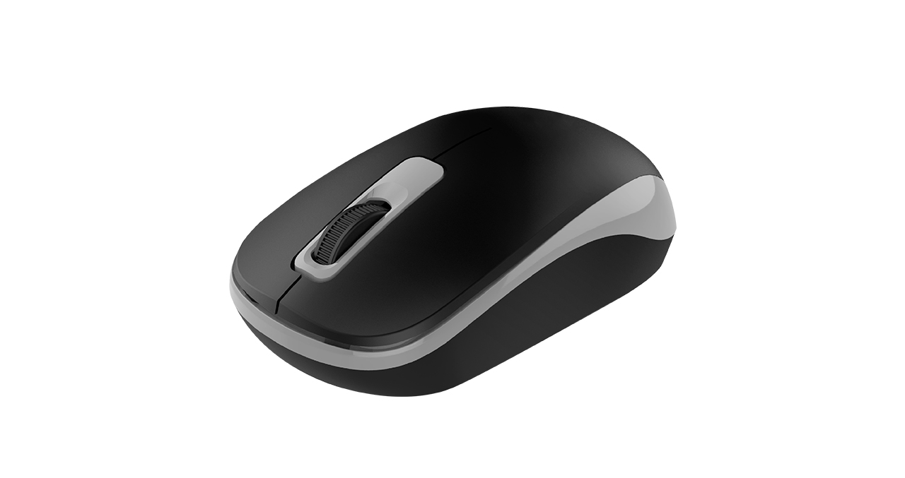 MOUSE EZMI INALAMBRICO USB - NEGRO - 2