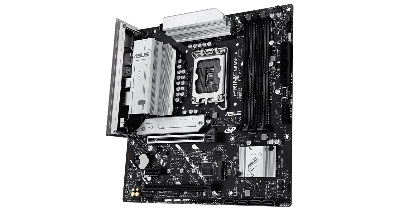 MAINBOARD ASUS B860M-A LGA1851 DDR5 2DP 1 HDMI PCIe 5.0 M.2 - 3