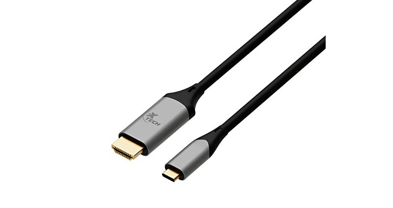 CABLE XTECH ADAPTADOR USB-C MACHO A HDMI MACHO- 32AWG- 1.82M