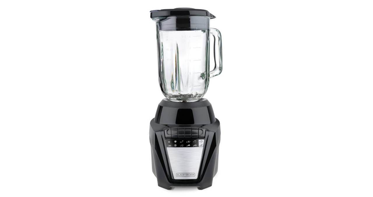 LICUADORA BLACK+DECKER 1.25 LITROS 700W 8 VELOCIDADES - NEGRA