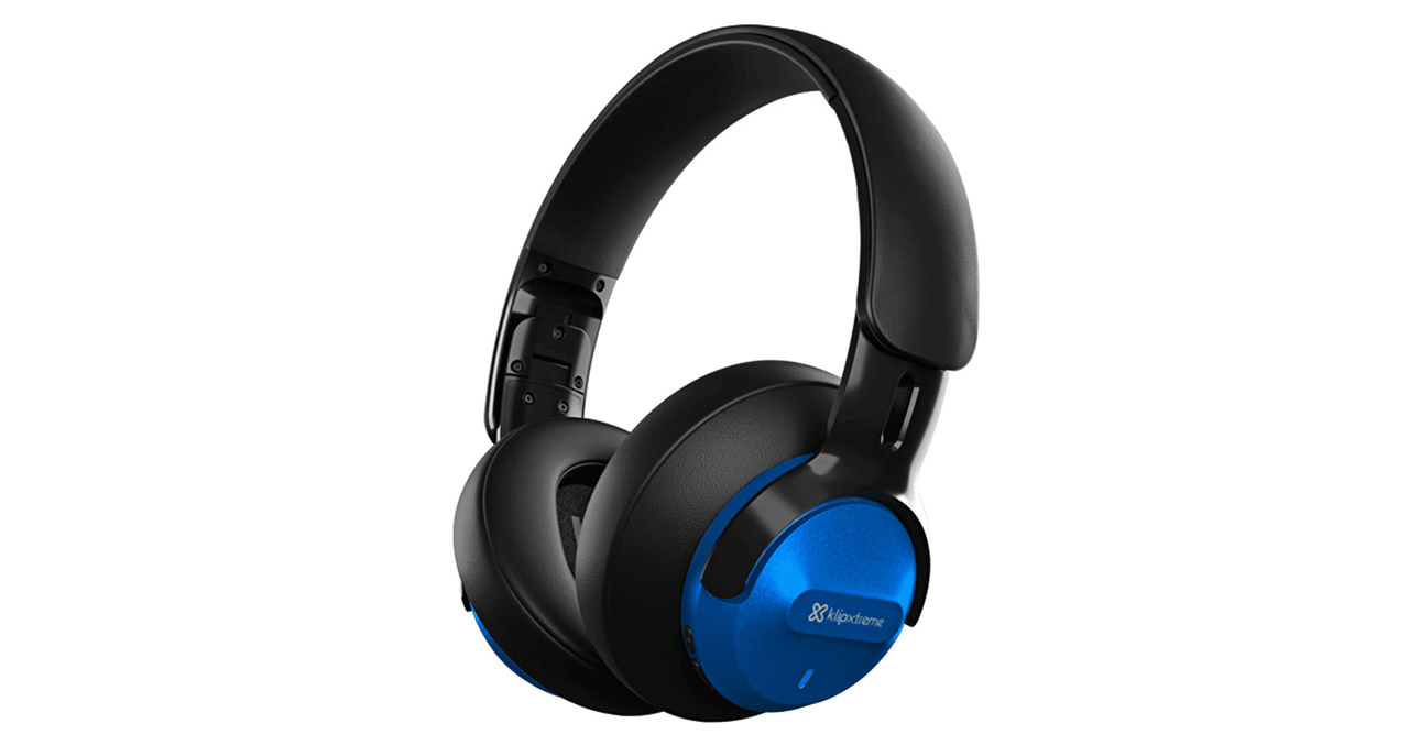 AUDIFONO + MICROFONO KLIP XTREME BLUETOOTH ON EAR - AZUL
