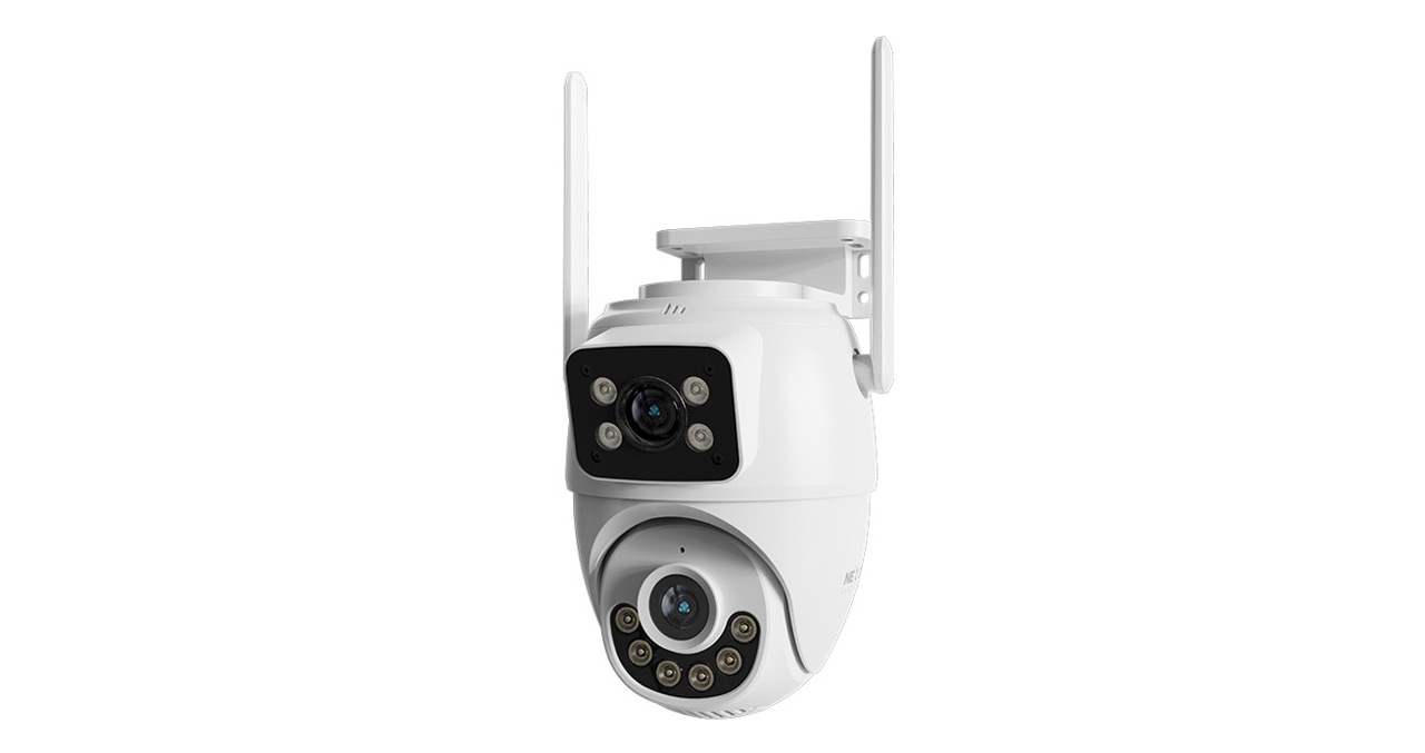 CAMARA SMART WIFI NEXXT DOBLE LENTE PTZ PARA EXTERIORES