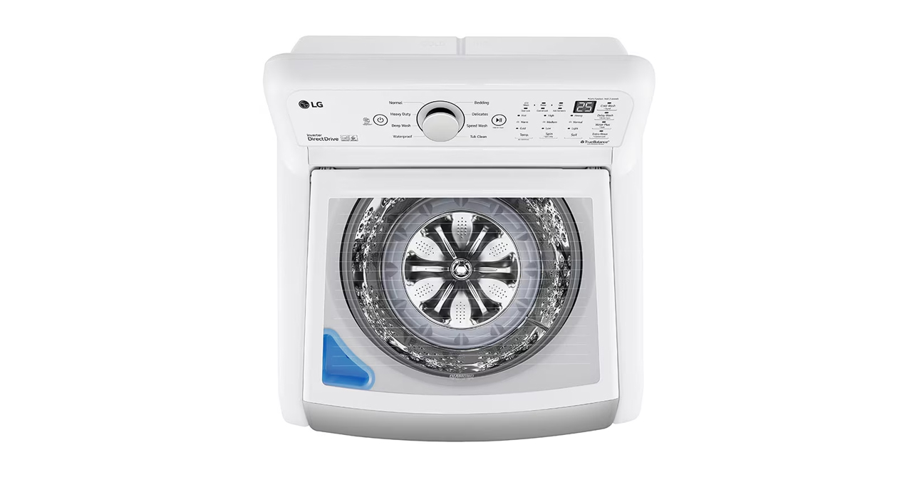 LAVADORA LG 25 KG INVERTER CARGA SUPERIOR AUTOMATICA - BLANCA - 3