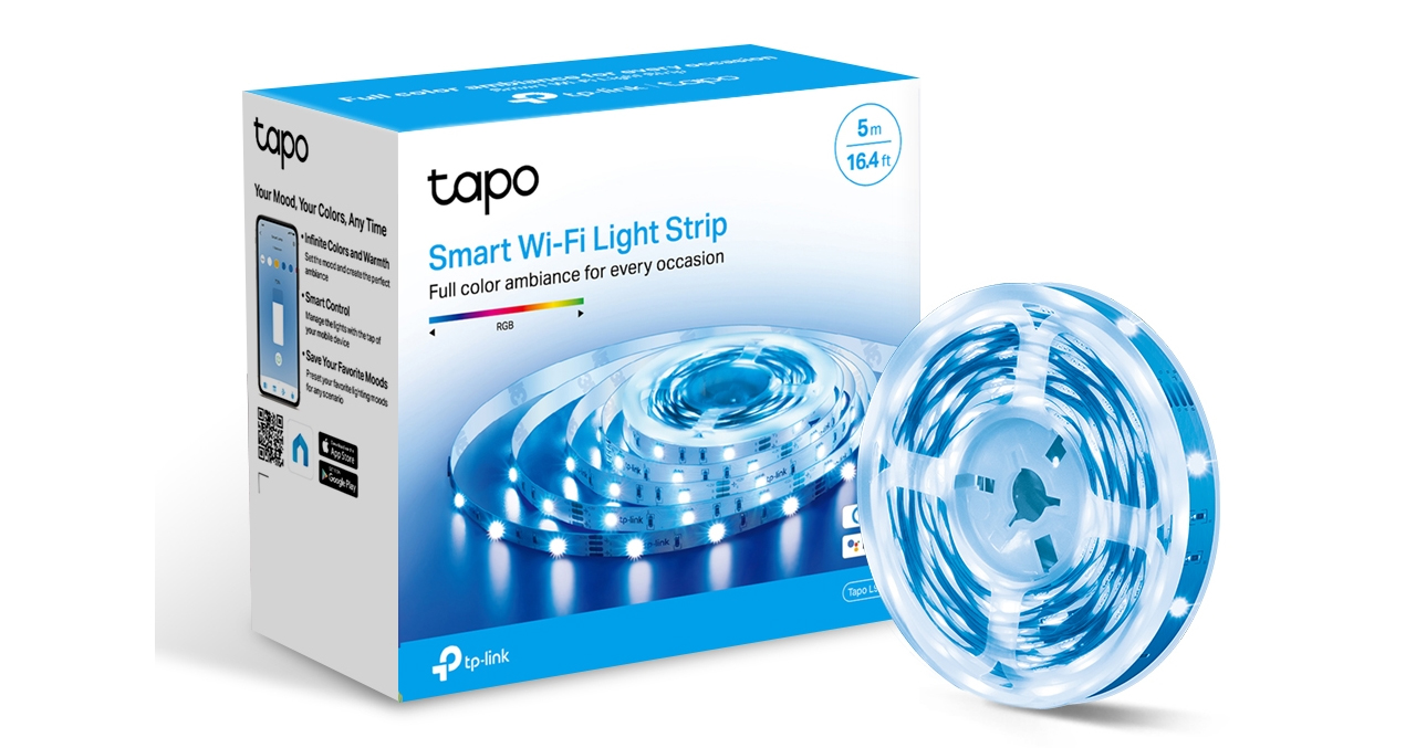 CINTA DE LUZ SMART WIFI TPLINK TAPO L920-5 LED INTELIGENTE MULTICOLOR 5 METROS