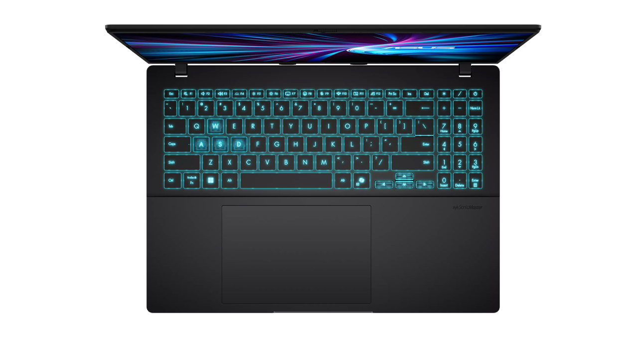 NOTEBOOK ASUS V16 CI5-210H 2.2GHZ-16GB-512GB SSD-TG RTX4050 6GB-MATTE BLACK-16"WUXGA-FREEDOS - 2