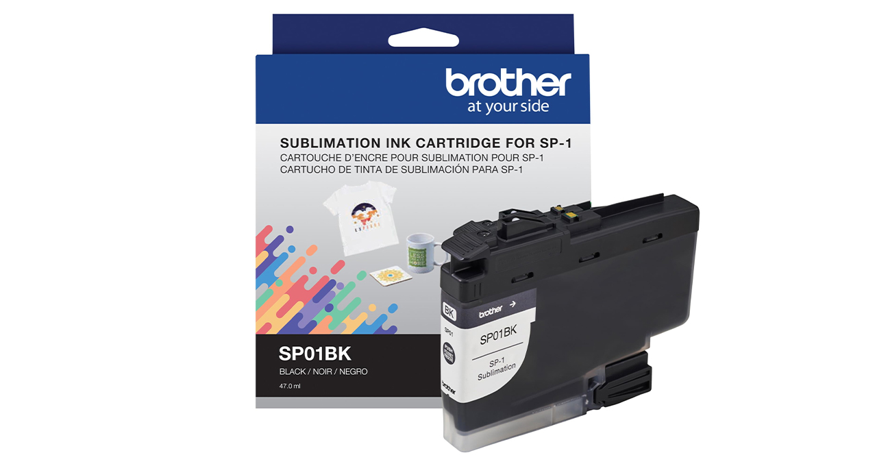 CARTUCHO DE TINTA DE SUBLIMACION BROTHER NEGRO SP01BKS IMPRESORA BRO-SP1 47 ML