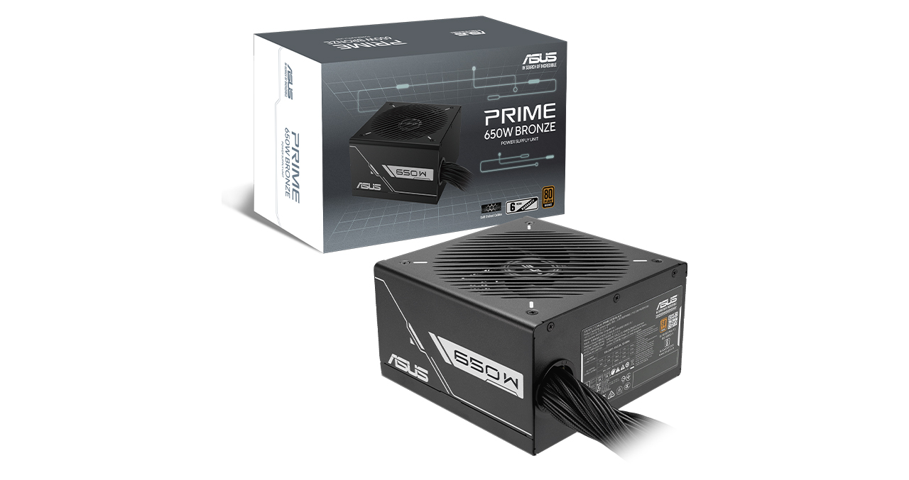 FUENTE DE PODER ASUS 650WATTS ATX12V ACTIVE PFC PCI-E 8-pin x 2 80+ BRONZE