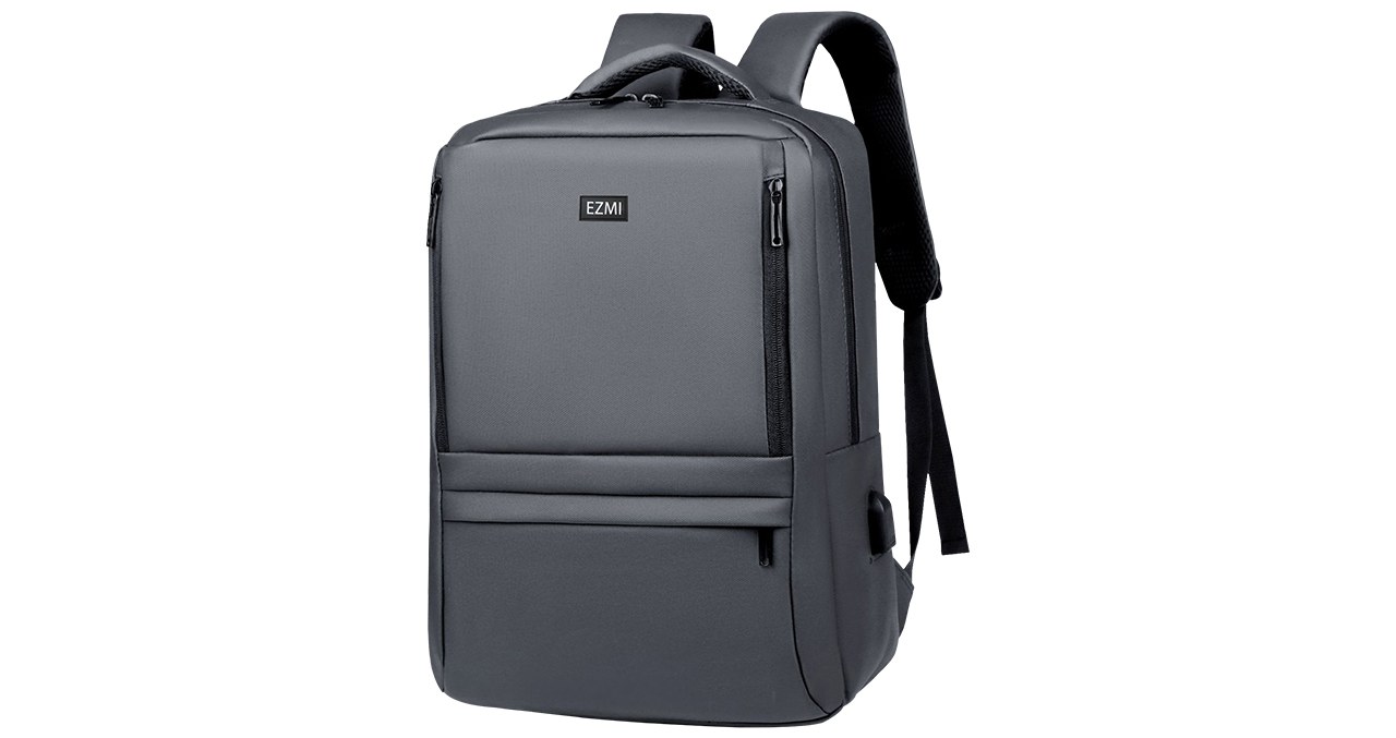 MOCHILA EZMI PARA NOTEBOOK 15.6" LÍNEA EZ PRIME DISEÑO PREMIUM GRIS
