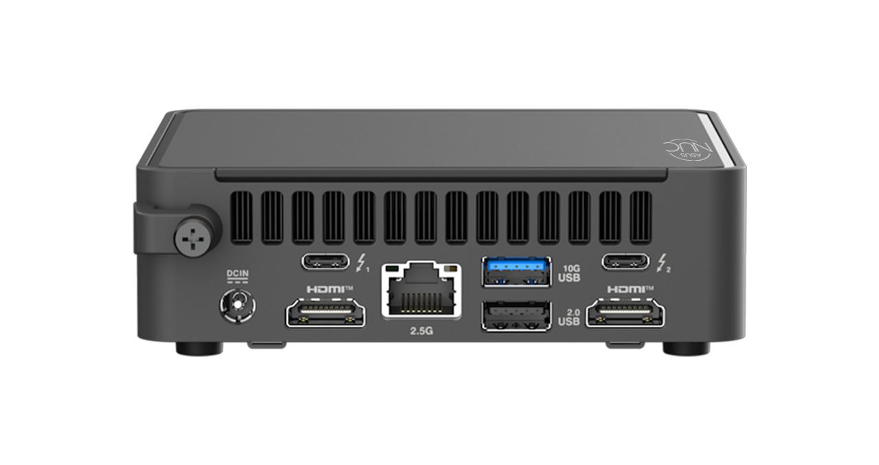 NUC ASUS Intel® Core™ Ultra 7 255H DDR5 5600MHz M.2 WIFI7 BT5.4 HDMI-THUNDERBOLT-RJ45-VESA - 2