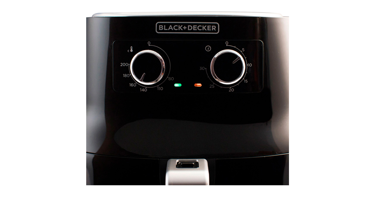 FREIDORA DE AIRE BLACK+DECKER 5.5 LITROS - RELOJ AUTOMATICO 60MIN - 3