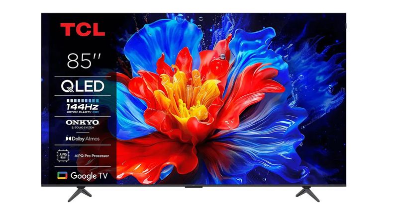 TELEVISOR TCL 85" QLED 4K UHD SMART WIFI - GOOGLE TV