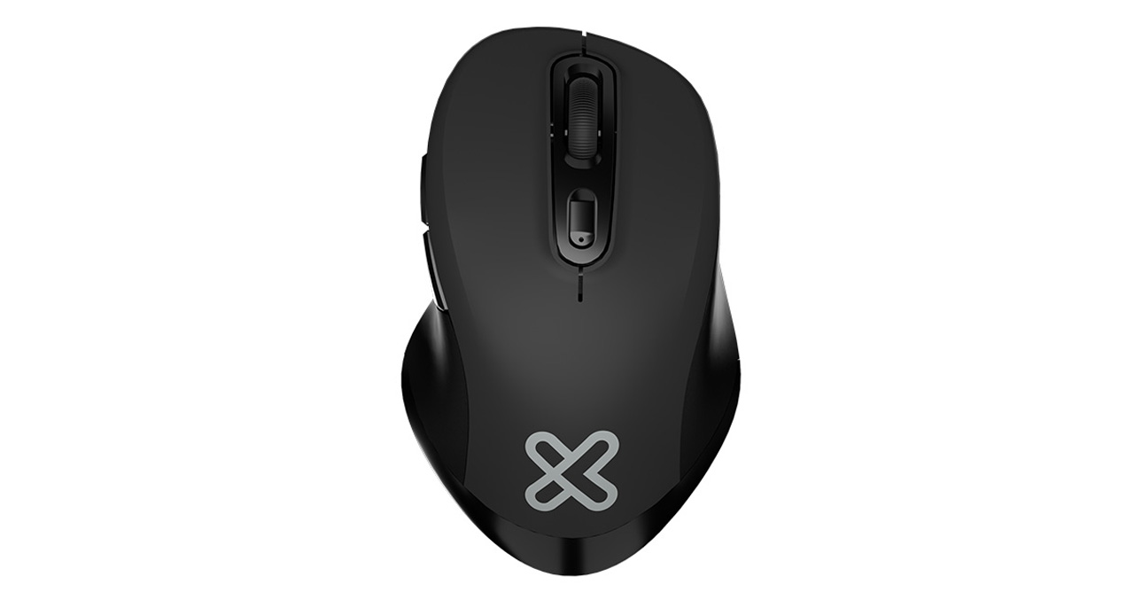 MOUSE INALAMBRICO ERGONOMICO 2 ADAPTADORES USB -CY USB A DE 2.4HZ