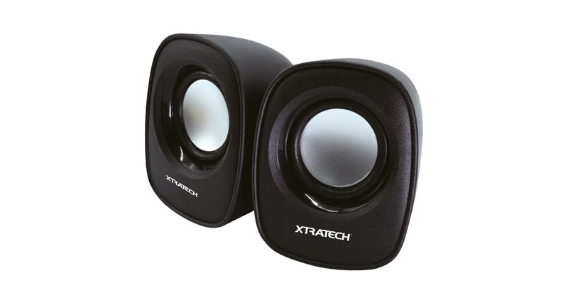 PARLANTE ESTÉREO PC XTRATECH 32MM MAGNETICOS DC 5V (USB)