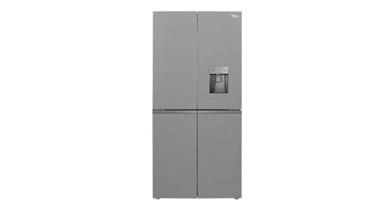 REFRIGERADOR TCL 460 LITROS CROOS DOOR INVERTER- GRIS GALAXY