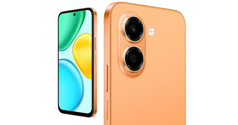 CELULAR HONOR X7E 6+256GB NARANJA
