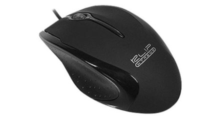 MOUSE KLIP XTREME ALAMBRICO USB - NEGRO